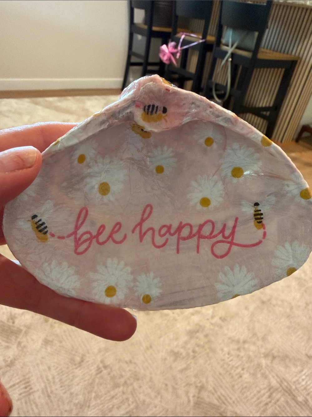 Hand crafted Sea Shell Ring Trinket Dish